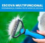 Escova Pet Max - Escova de Remoção de Pelos de Animais de Estimação - vipzio