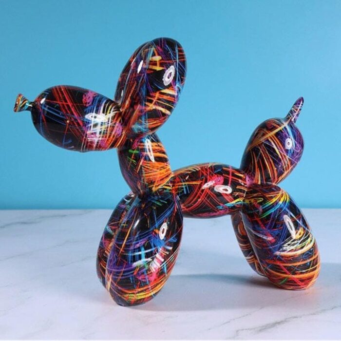 Escultura Balloon Grafite Street & Colors - vipzio