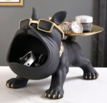 Escultura Aparador Bulldog Francês Decor Cool (Suporte Duplo) - vipzio
