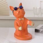 Escultura Bulldog Francês Porta Vinho - vipzio