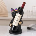 Escultura Bulldog Francês Porta Vinho - vipzio