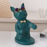 Escultura Bulldog Francês Porta Vinho - vipzio