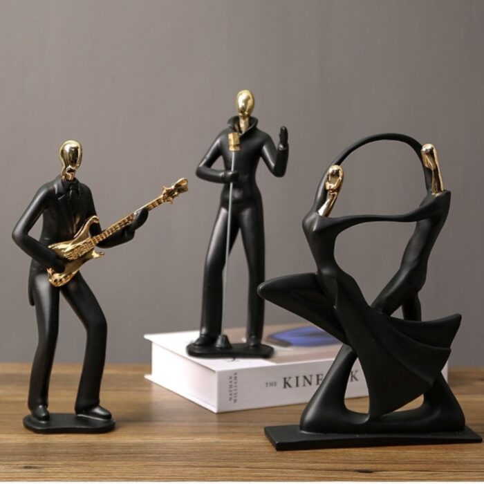 Escultura Minimalista e Moderna Cia Musical - vipzio