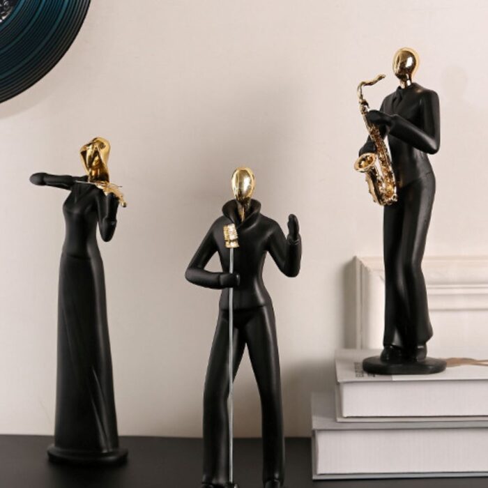 Escultura Minimalista e Moderna Cia Musical - vipzio