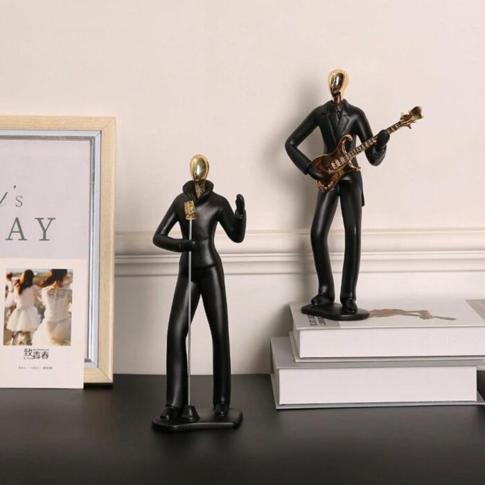 Escultura Minimalista e Moderna Cia Musical - vipzio