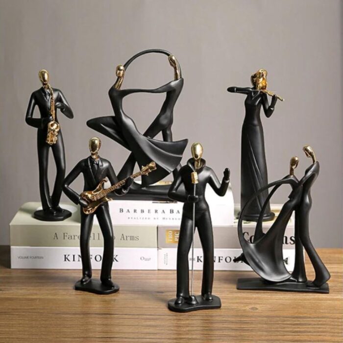 Escultura Minimalista e Moderna Cia Musical - vipzio