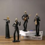 Escultura Minimalista e Moderna Cia Musical - vipzio