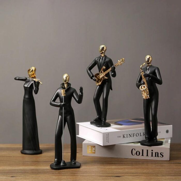 Escultura Minimalista e Moderna Cia Musical - vipzio