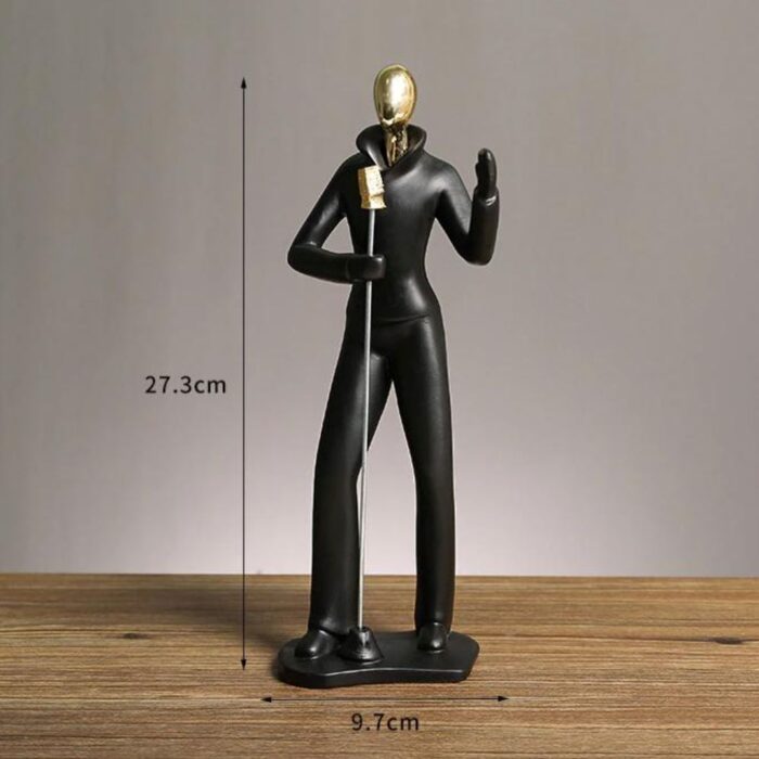 Escultura Minimalista e Moderna Cia Musical - vipzio