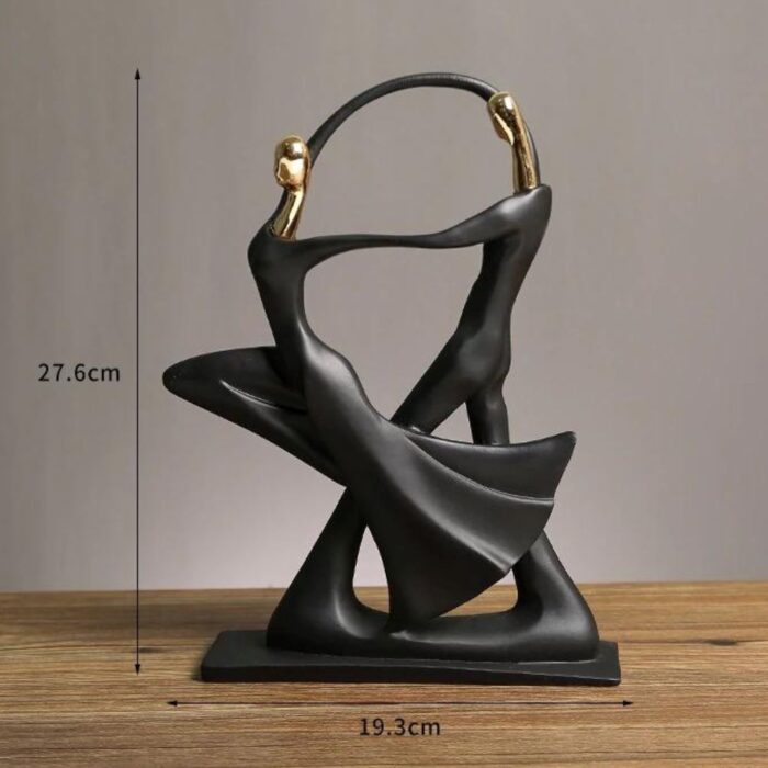 Escultura Minimalista e Moderna Cia Musical - vipzio