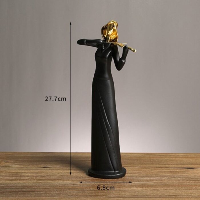 Escultura Minimalista e Moderna Cia Musical - vipzio