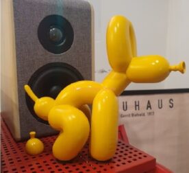 Escultura Decorativa Cachorro de Balão - vipzio