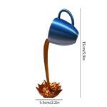 Escultura Spilled Coffee 3D - vipzio