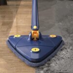 Esfregão Triangulo Mop De Limpeza Ajustável Giratória 360° - vipzio