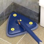 Esfregão Triangulo Mop De Limpeza Ajustável Giratória 360° - vipzio