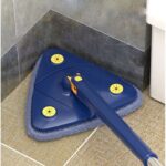 Esfregão Triangulo Mop De Limpeza Ajustável Giratória 360° - vipzio