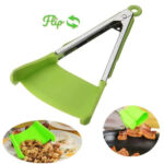 Espátula Mágica Flip 2 em 1 - Silicone Premium - vipzio