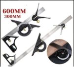 Esquadro Combinado 3 em 1 Com Nível Bolha 12'' 600mm - vipzio