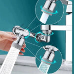 Extensor Universal Giratório em Inox - Rotação de 1080 graus - vipzio