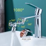 Extensor Universal Giratório em Inox - Rotação de 1080 graus - vipzio