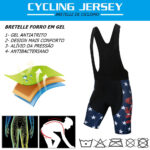 Conjunto EUA Cycling - vipzio