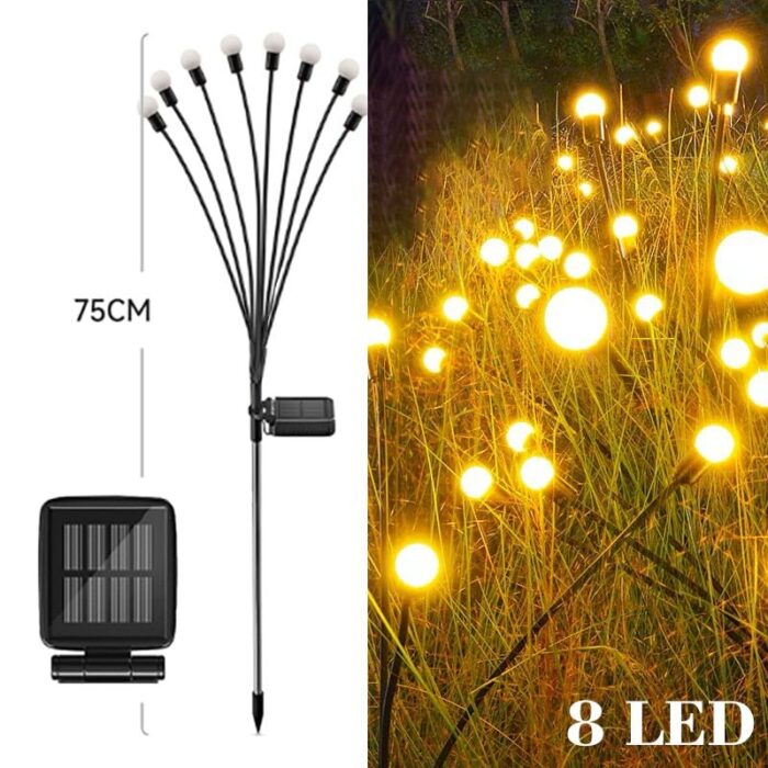 Firefly - Luz de jardim à energia solar - vipzio