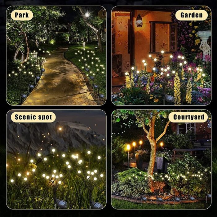 Firefly - Luz de jardim à energia solar - vipzio