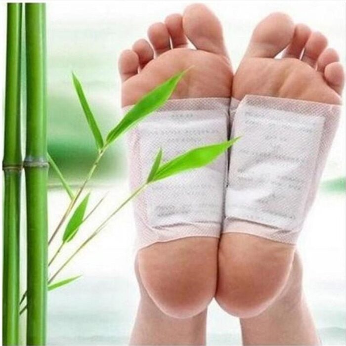 Foot Pads Detox - Adesivos Detox de Drenagem Linfática - vipzio