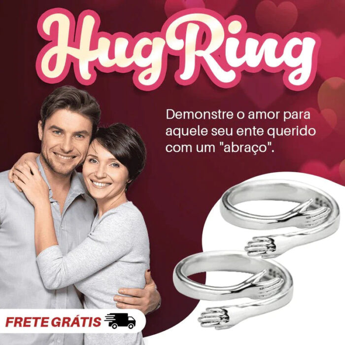 Hug Ring - anel do abraço - vipzio