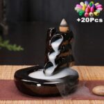 Incensário Efeito Cascata Black - vipzio