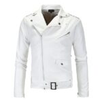 Jaqueta de Couro INVERNO 39 Floresca Branco P