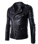 Jaqueta de Couro INVERNO 39 Floresca Preto P