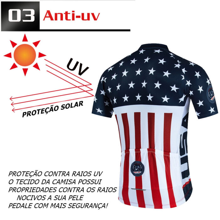 Conjunto EUA Cycling - vipzio