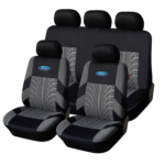 Kit Capa Para Banco de Carro Universal - SportCar P20-10 Floresca Cinza Modelo 6