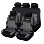 Kit Capa Para Banco de Carro Universal - SportCar P20-10 Floresca Cinza Modelo 7