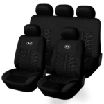 Kit Capa Para Banco de Carro Universal - SportCar P20-10 Floresca Preto Modelo 2