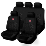 Kit Capa Para Banco de Carro Universal - SportCar P20-10 Floresca Preto Modelo 4