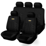 Kit Capa Para Banco de Carro Universal - SportCar P20-10 Floresca Preto Modelo 6