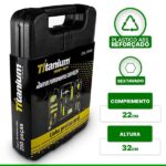 Kit de Ferramentas 200 Peças Titanium + Brinde - vipzio