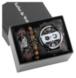 Kit Relógio Suiço Quartz + Brinde - vipzio