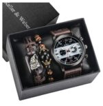 Kit Relógio Suiço Quartz + Brinde - vipzio