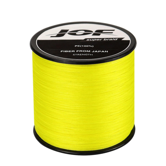 Linha de Pesca JOF Multifilamento X4 Fios Trançados 300m - vipzio