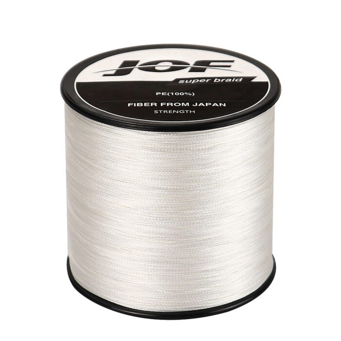 Linha de Pesca JOF Multifilamento X4 Fios Trançados 300m - vipzio