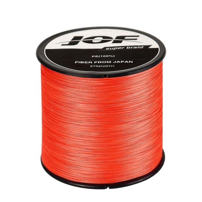 Linha de Pesca JOF Multifilamento X4 Fios Trançados 300m - vipzio