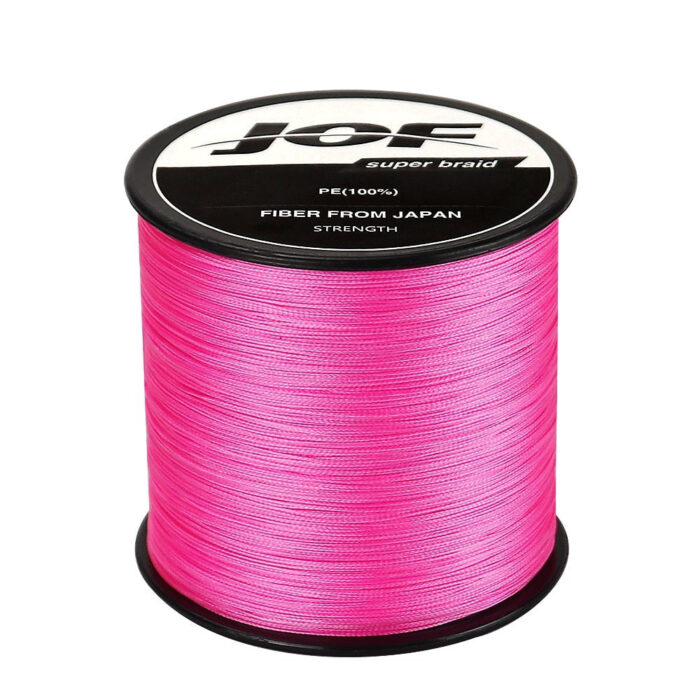Linha de Pesca JOF Multifilamento X4 Fios Trançados 300m - vipzio