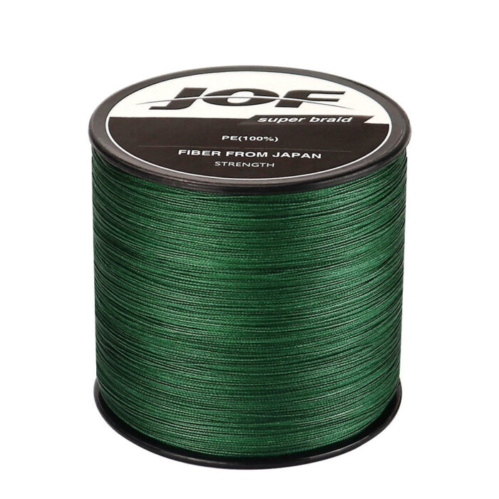 Linha de Pesca JOF Multifilamento X4 Fios Trançados 300m - vipzio