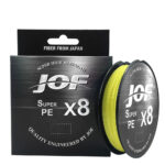 Linha de Pesca JOF Multifilamento X8 Fios Trançados 150m - vipzio