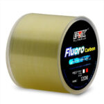 Linha de Pesca Monofilamento FTK Invisível Fluorcarbono 120m - vipzio