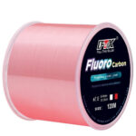 Linha de Pesca Monofilamento FTK Invisível Fluorcarbono 120m - vipzio