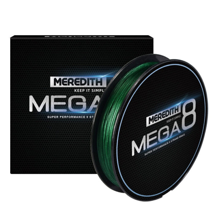 Linha de Pesca Multifilamento Meredith Premium X8 Fios Trançados 150m - vipzio